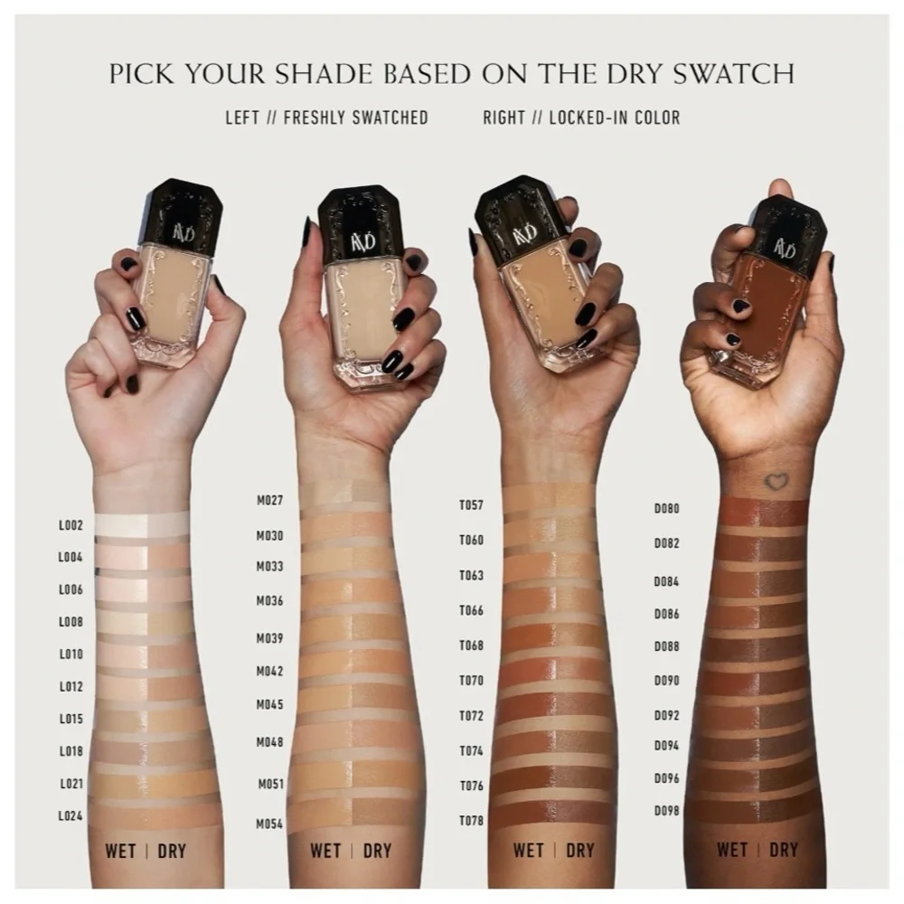 KVD BEAUTY
Good Apple Non-Comedogenic Full-Coverage
Serum Foundation - Picture 4 of 6